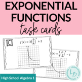 Exponential Functions Task Cards