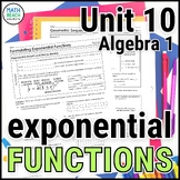 Exponential Functions - Unit 10 - Texas Algebra 1 Curriculum