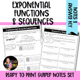 Exponential Functions and Sequences Guided Notes