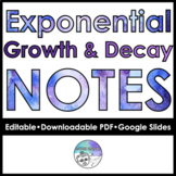 Exponential Growth & Decay Follow Along Notes