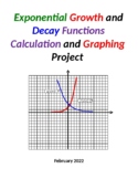 Exponential Growth & Decay Functions Calculation & Graphin