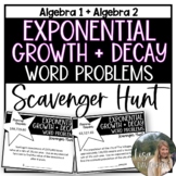 Exponential Growth and Decay Word Problems - Algebra Scave