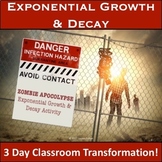 Exponential Growth and Decay Activity - Exponential Functions Zombie Apocalypse