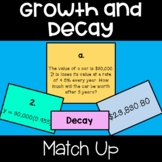 Exponential Growth and Decay Matching Activity