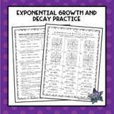 Exponential Growth and Decay Practice