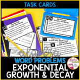 Exponential Functions | Exponential Growth and Decay Word 