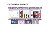 Exponential Growth and Decay lesson presentation - Intro a
