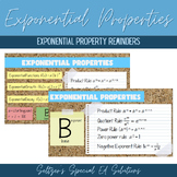 Exponential Properties Graphic Organizer