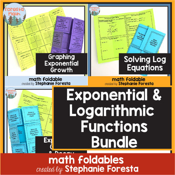 Preview of Exponential and Logarithmic Functions Bundle
