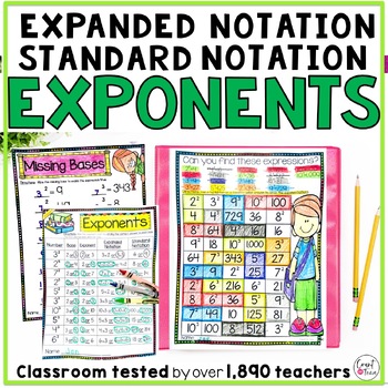 Preview of Exponents - Exponent Rules