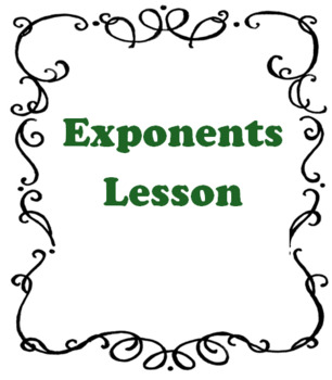 Preview of Exponents