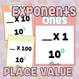 Exponents, Powers of 10, Place Value Chart