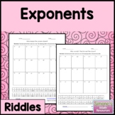 Exponents  Riddles 6.EE.1