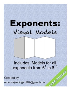 Preview of Exponents: Visual Models: Bases of 6