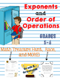 Exponents and Order of Operations Activities