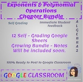 Exponents and Polynomial Operations Chapter Bundle - Googl