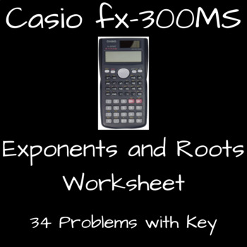 Calculator Practice Casio Teaching Resources Teachers Pay Teachers