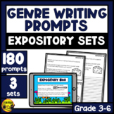 Expository Writing Prompts  | Paper or Digital | Bundle