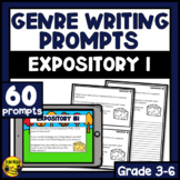Expository Writing Prompts | Paper or Digital | Set 1