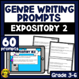 Expository Writing Prompts | Paper or Digital | Set 2