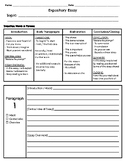 Expository Essay Writing Template aligned w Common Core an