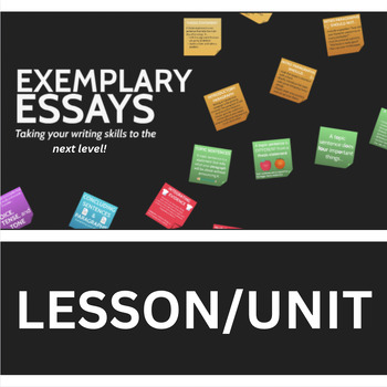 Preview of Expository Essays Lesson/Unit