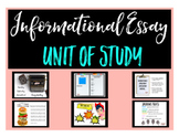 Expository/Informational Essay Writing Unit for Middle School
