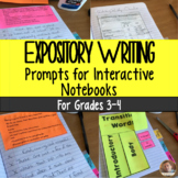 Expository/Informational Writing Prompts for Interactive N