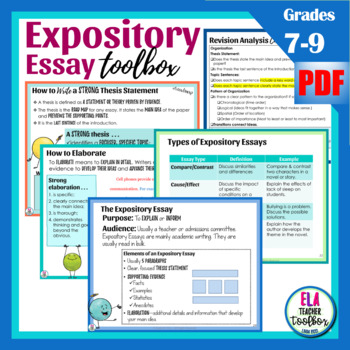 expository literary definition