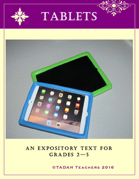Preview of Expository Model Text for Grades 2-5: Tablets