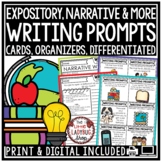 Expository Opinion Narrative Writing Prompts 3rd 4th Grade