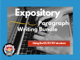 Expository Paragraph Writing Bundle