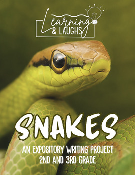 Preview of Expository Writing 2nd and 3rd Grade: Snakes!