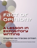 Expository Writing Activity: Fact vs. Opinion