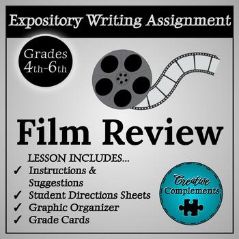 Preview of Expository/Informative Writing Assignment - Film Review