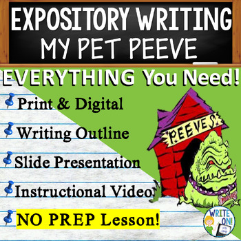 how to write a pet peeve essay