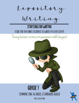 Preview of Common  Core Expository Writing - Grade 1