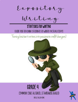 Preview of Common Core Expository Writing - Grade 4