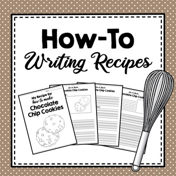 the writing recipe essay structure for elementary students 4th grade
