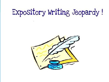 expository essay jeopardy