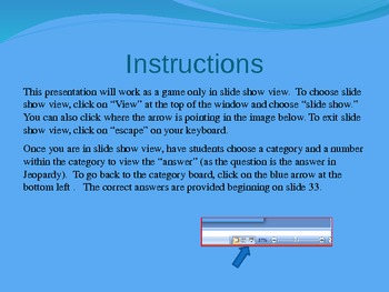 expository essay jeopardy