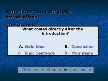 expository essay jeopardy