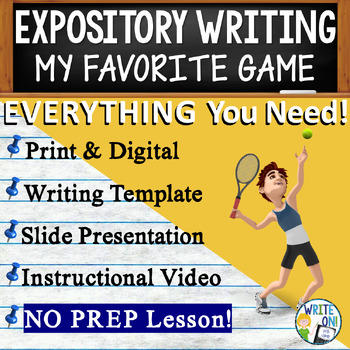 Fun Essay Hooks Writing Game and Practice Activity for Middle