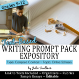 Writing Prompt Pack Expository Essay Advantages & Disadvan