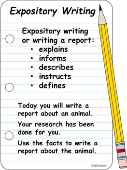 expository writing prompts about animals