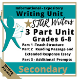 Expository Writing Prompts Grade 6-8 STAAR and CC aligned