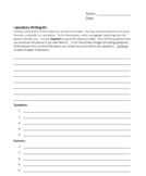 Expository Writing Prompts - Editable, Printable