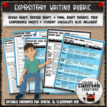 Preview of Expository Writing Rubric Plus