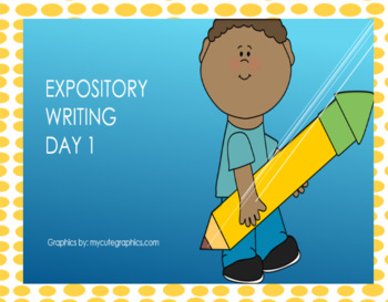 Preview of Expository Writing- Step-by-Step Powerpoint- Use it EVERY TIME you write an Ex