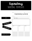 Expository Writing Template